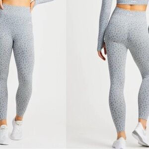 AYBL Gray Leopard Print Leggings